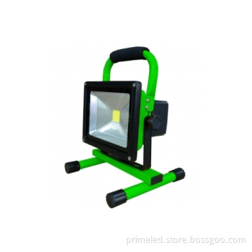 Green 20w 4400mah Portable Led Flood Light 